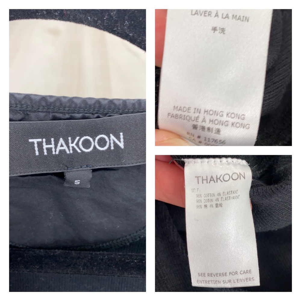 THAKOON COLLECTIVE Ribbed Henley Tank Bodysuit - Picture 12 of 13